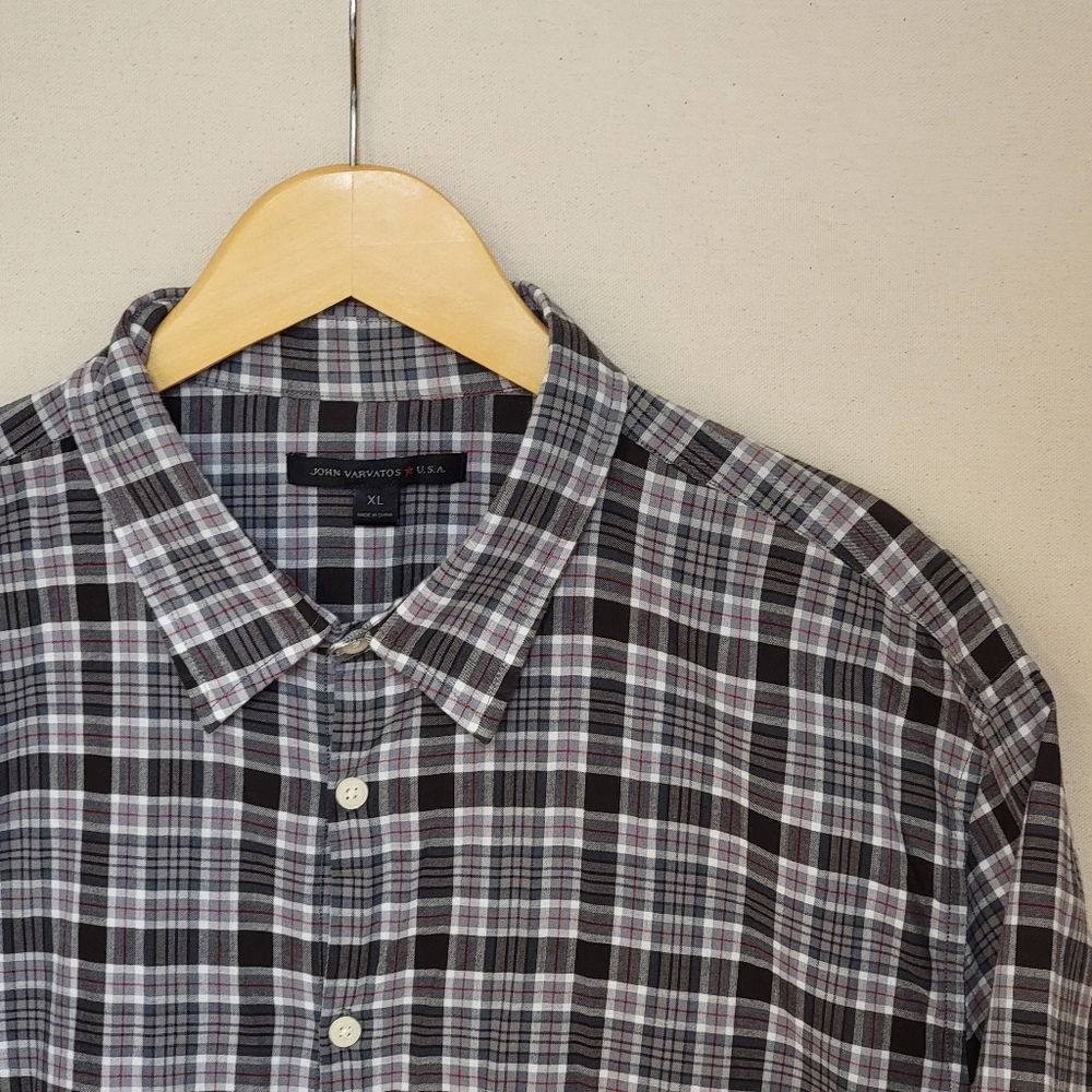 John Varvatos USA Short Sleeve Shirt XL